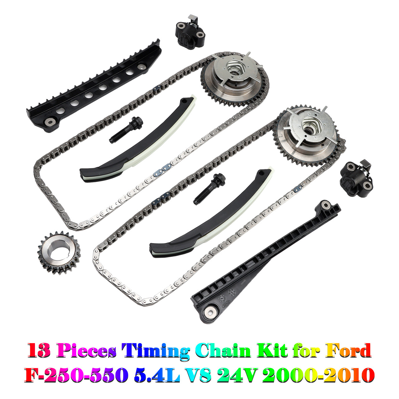 Ford Explorer 2000-2010 13 Pieces Timing Chain Kit 1L3Z-6L266-AA Generic