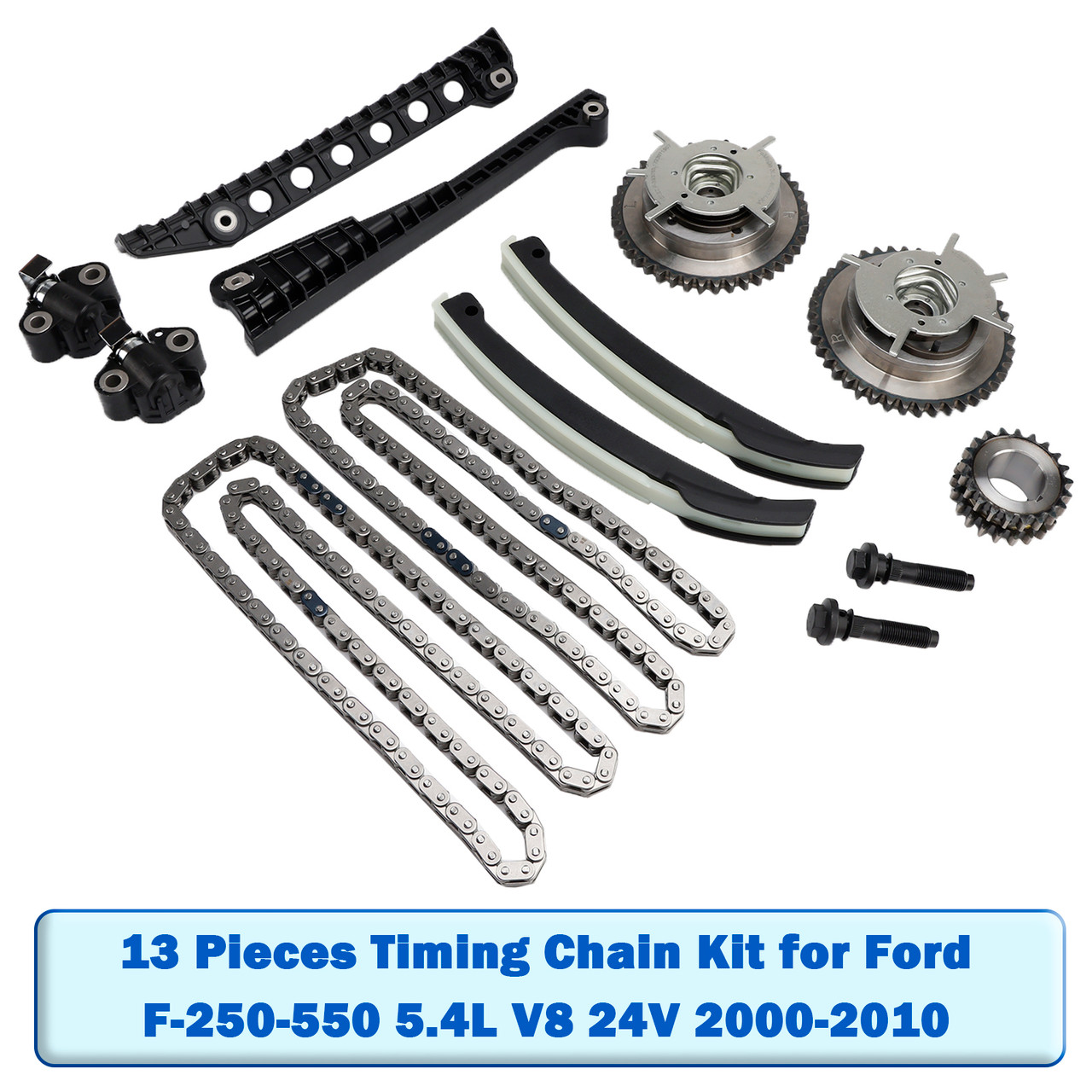 Mercury Mountaineer 2000-2010 13 Pieces Timing Chain Kit 1L3Z-6L266-AA Generic