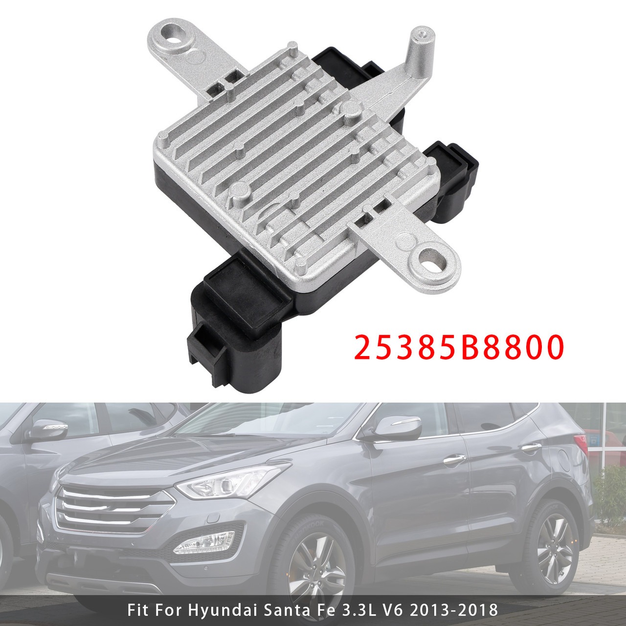 2014-2015 Kia Sorento 3.3L V6 Radiator Fan Control Module 25385B8800 Generic