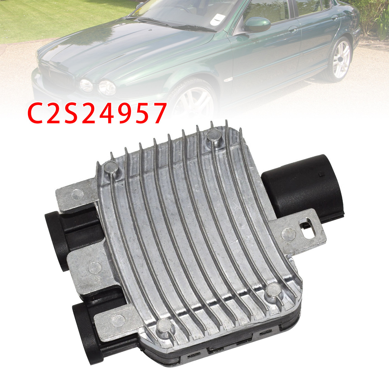 2001-2008 Jaguar X-Type 2.5L 3.0L V6 Radiator Fan Control Module C2S24957 Generic