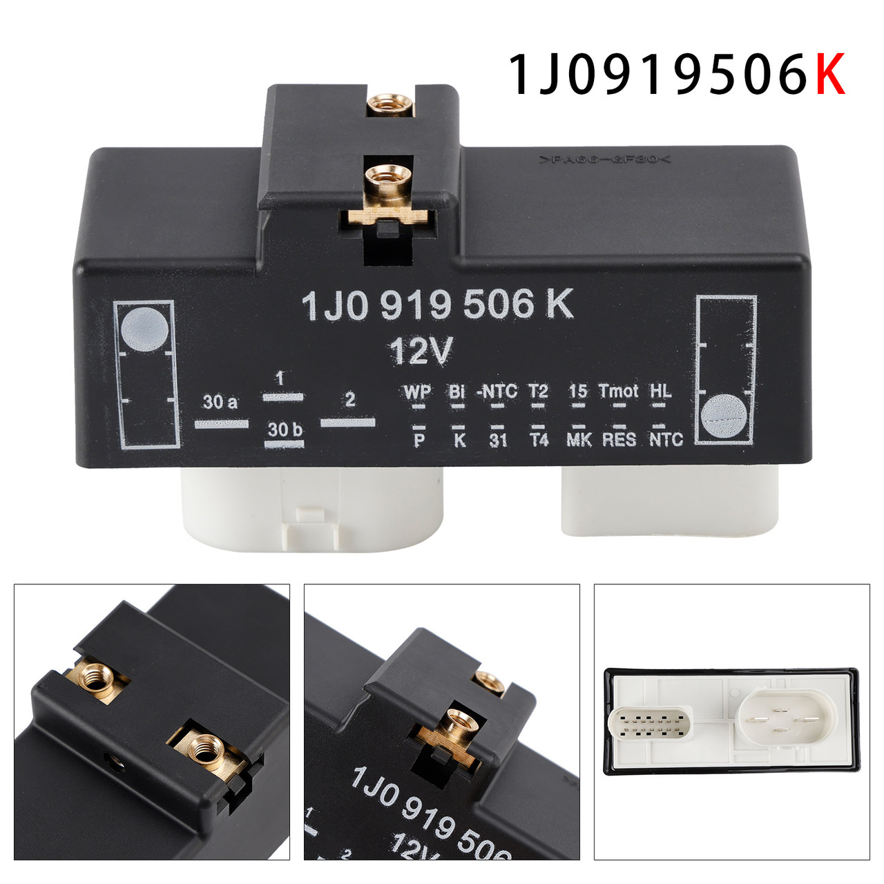 1996-2013 SKODA OCTAVIA Radiator Fan Control Module 1J0919506K Generic