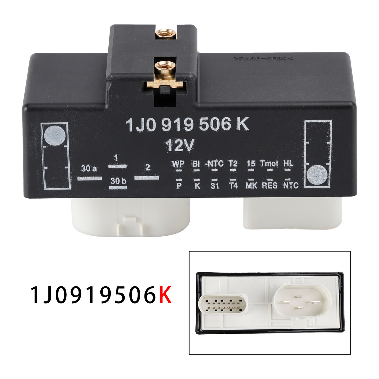 1997-2006 SEAT AROSA TOLEDO LEON Radiator Fan Control Module 1J0919506K Generic