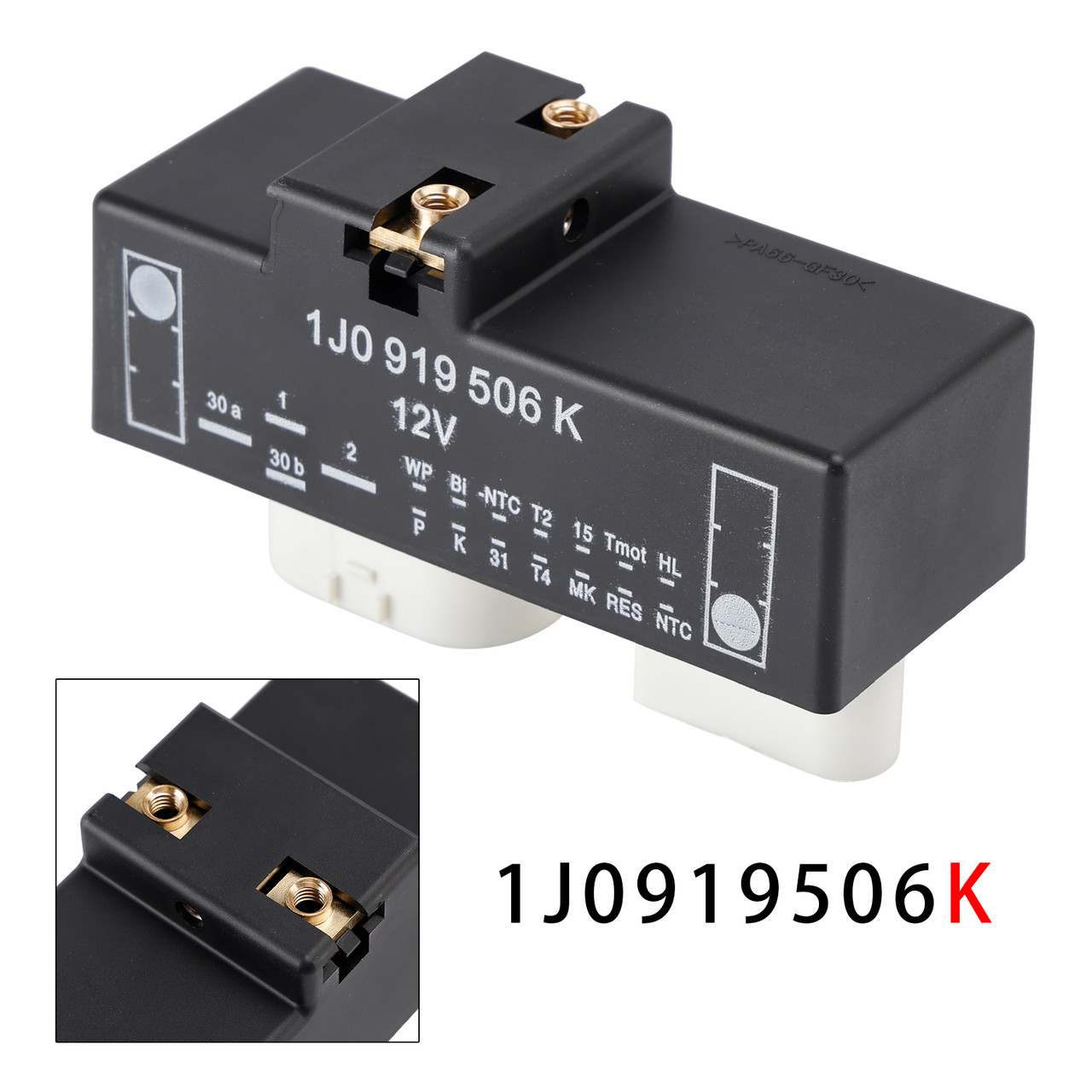 1991-20114 VW GOLF IV LUPO POLO BEETLE Jetta Radiator Fan Control Module 1J0919506K Generic