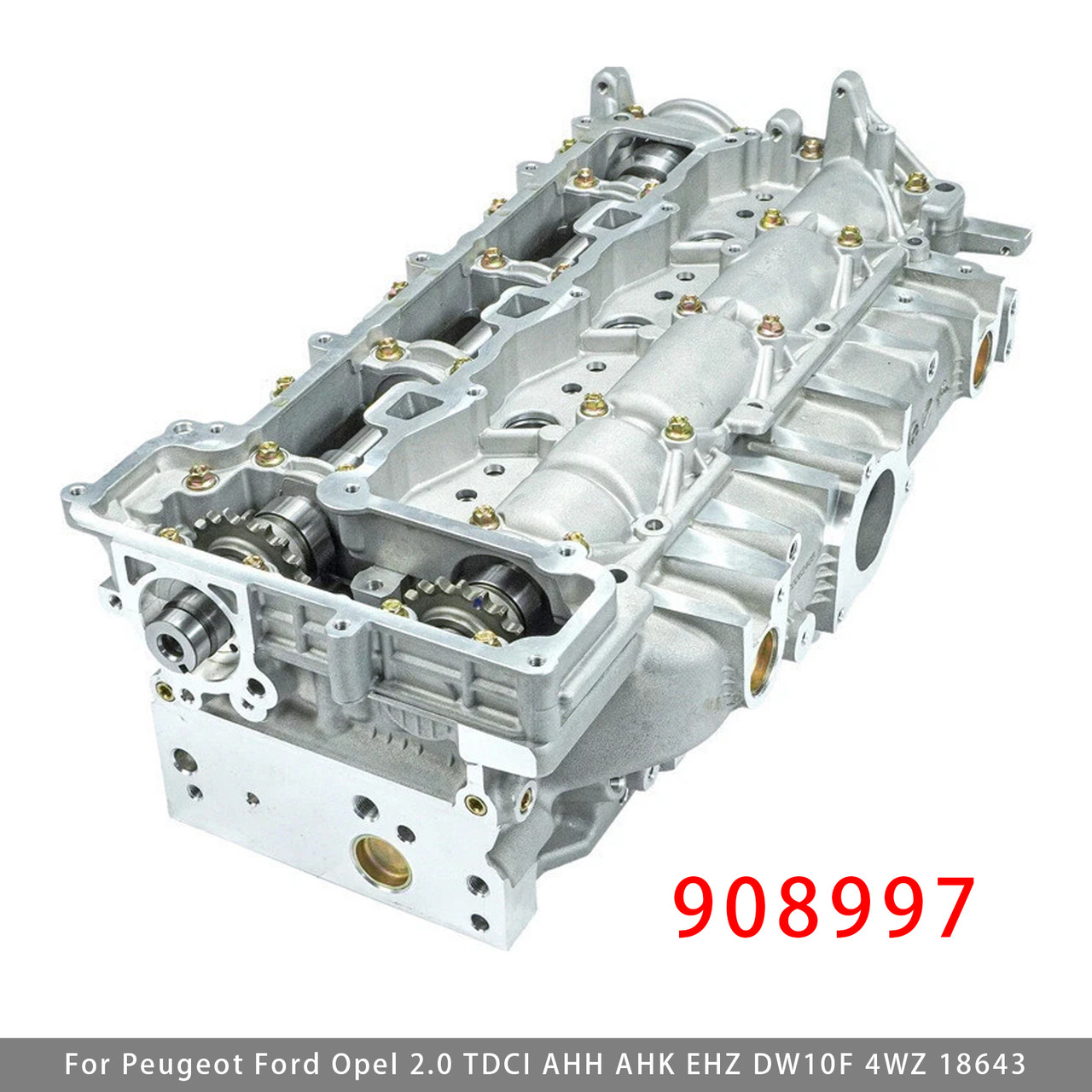 Cylinder Head Complete With Crankshaft 908997 For Peugeot Ford Opel 2.0 TDCI AHH hitch EHZ DW10F 4WZ 18643