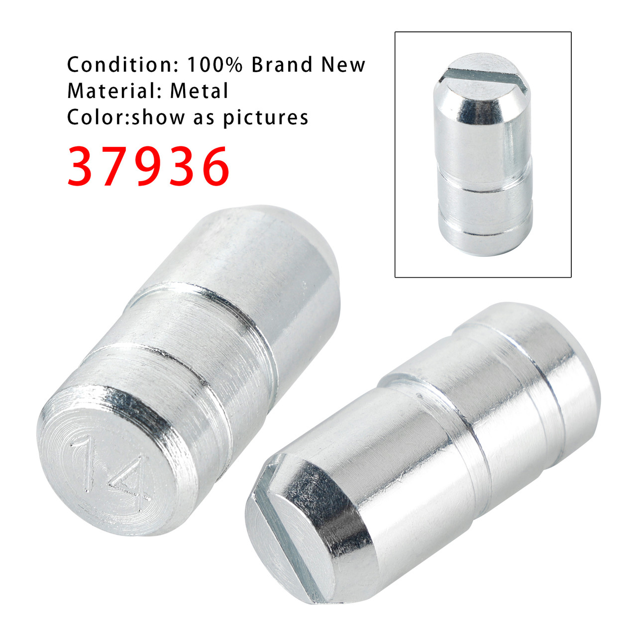 2PCS 37936 0.014" Offset  1.328" L Bellhousing Dowel Pin