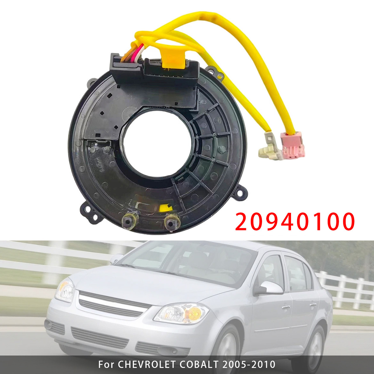 2005-2011 Chevrolet Cobalt Equinox HHR Clock Spring 20940100 Generic