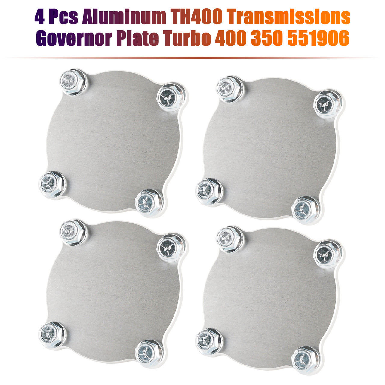 4 Pcs Aluminum TH400 Transmissions Governor Plate Turbo 400 350 551906