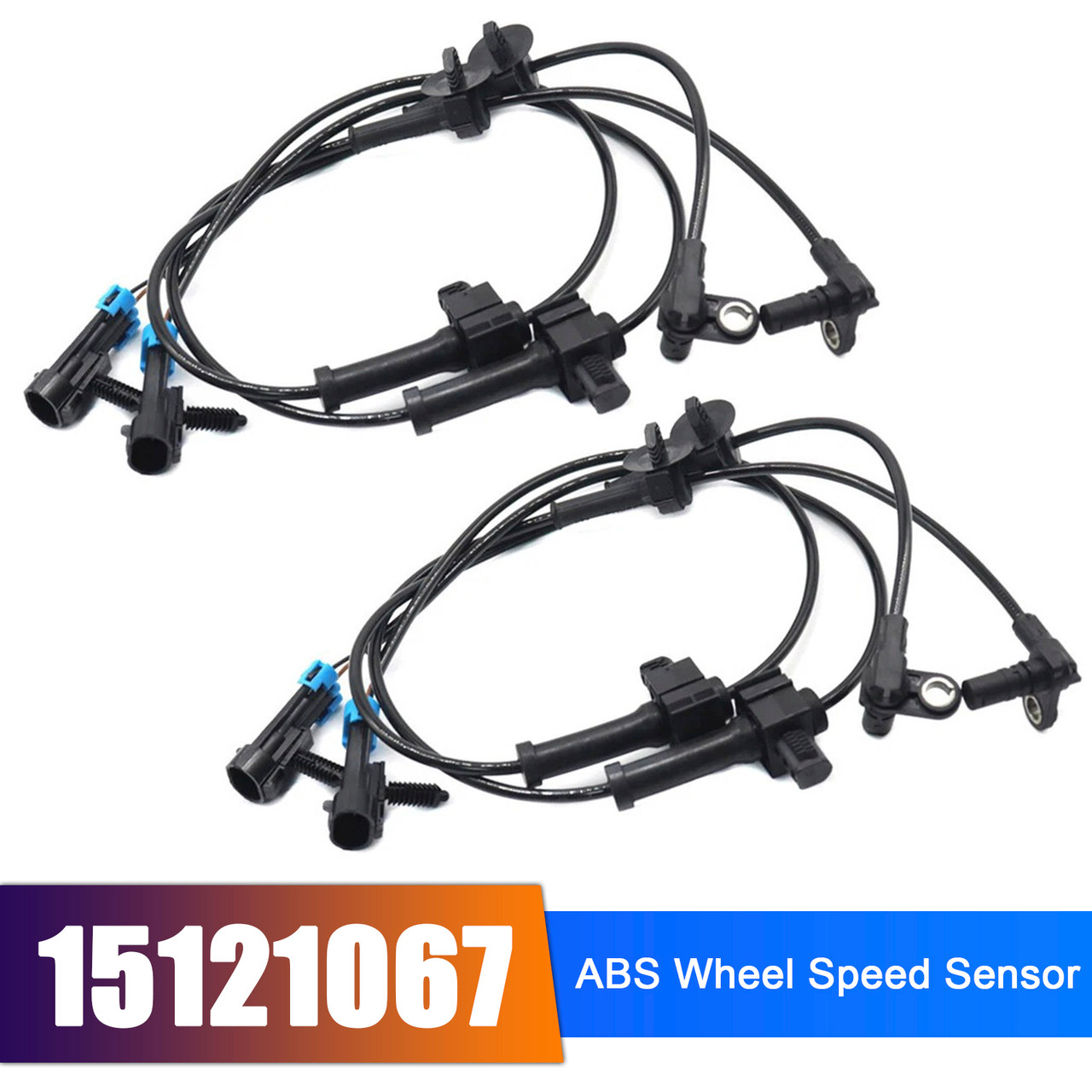 2007-2014 GMC Yukon/ XL 1500 Rear Left and Right 2*ABS Wheel Speed Sensor 15121067 Generic