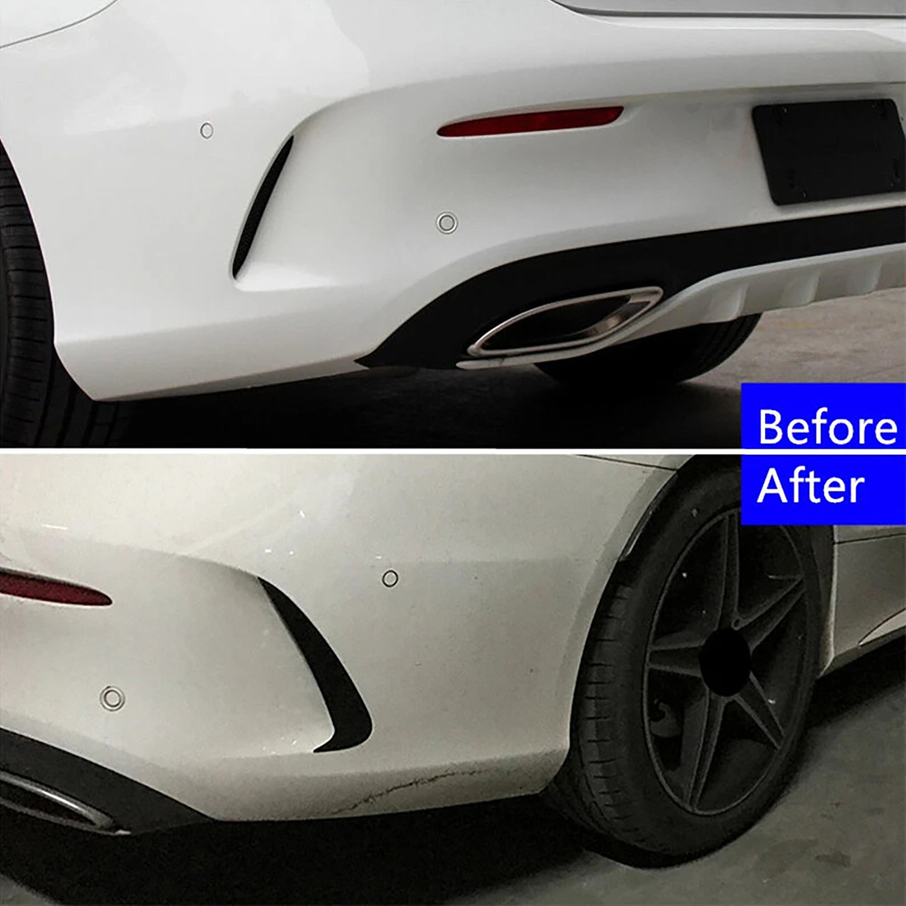 2014-2019  Benz C Class W205 C43 C63 Rear Air Vent Cover Gloss Black Generic