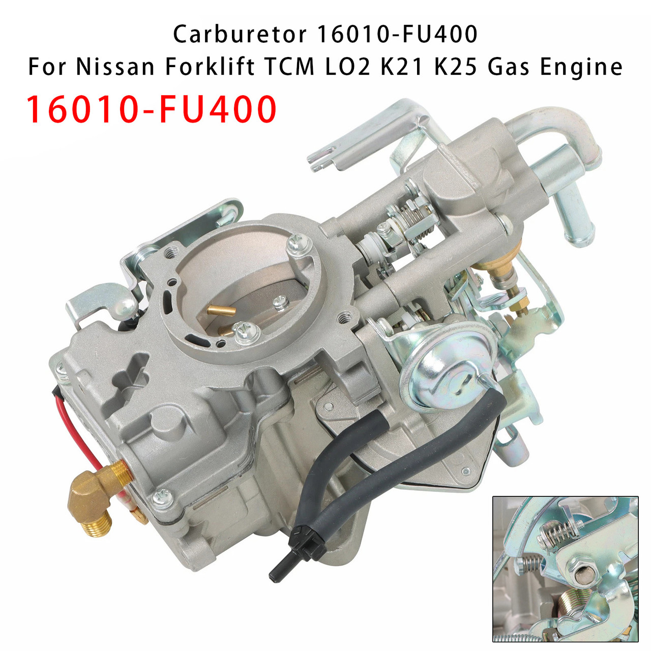 Carburetor 16010-FU400 For Nissan Forklift TCM LO2 K21 K25 Gas Engine