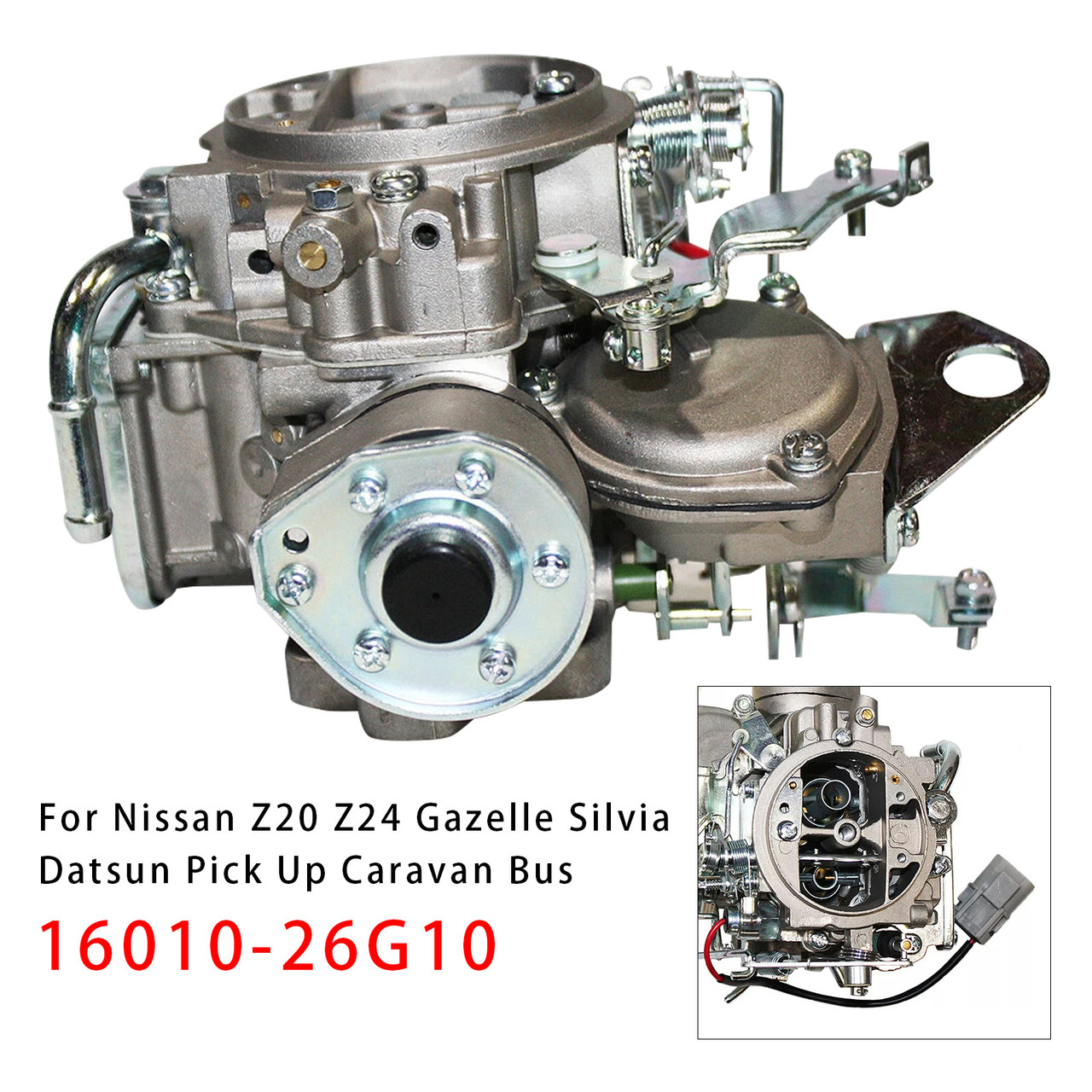 Nissan Z20 Gazelle Silvia Datsun Pick Up Caravan Bus Carburetor 16010-26G10 Generic