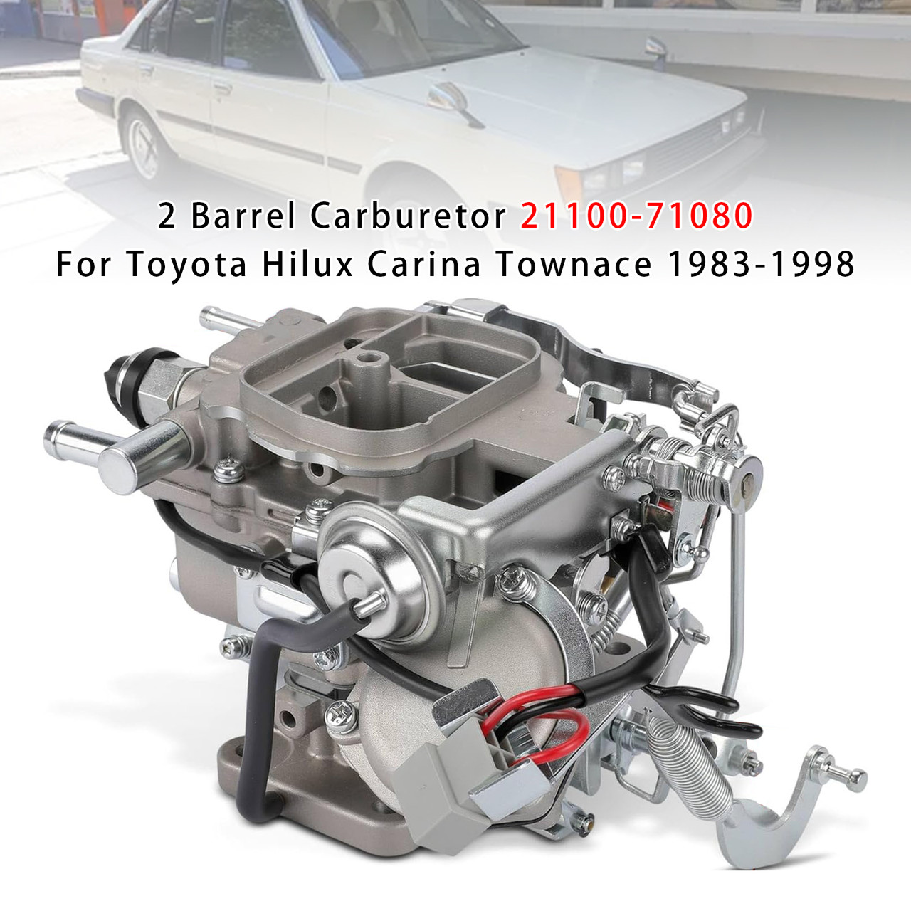 1983 Toyota Townace 2 Barrel Carburetor 21100-71080 Generic