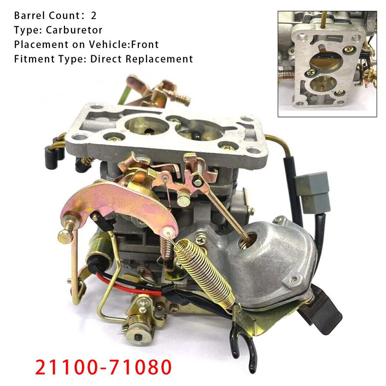 1983-1998 Toyota HILUX 2 Barrel Carburetor 21100-71080 Generic