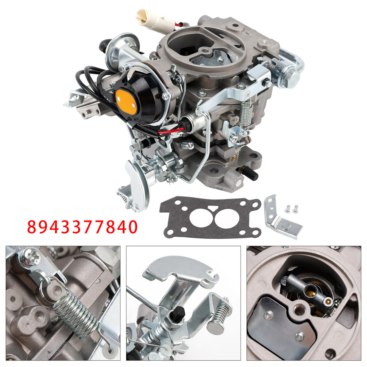 1988-1994 Isuzu Trupper Caribe 2.3L 2 Barrel Carburetor 8943377840 Generic