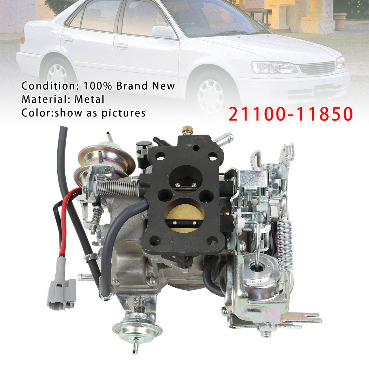 1990-1994 TOYOTA TERCEL Engine Carburetor 21100-11850 Generic