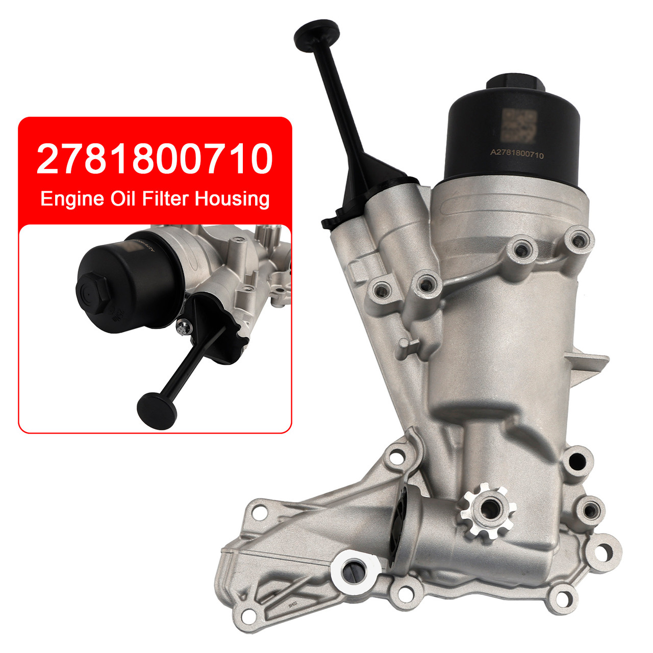 2011-2019 Mercedes G63 E550 CLS63 S550 E63 Engine Oil Filter Housing 2781800710 Generic