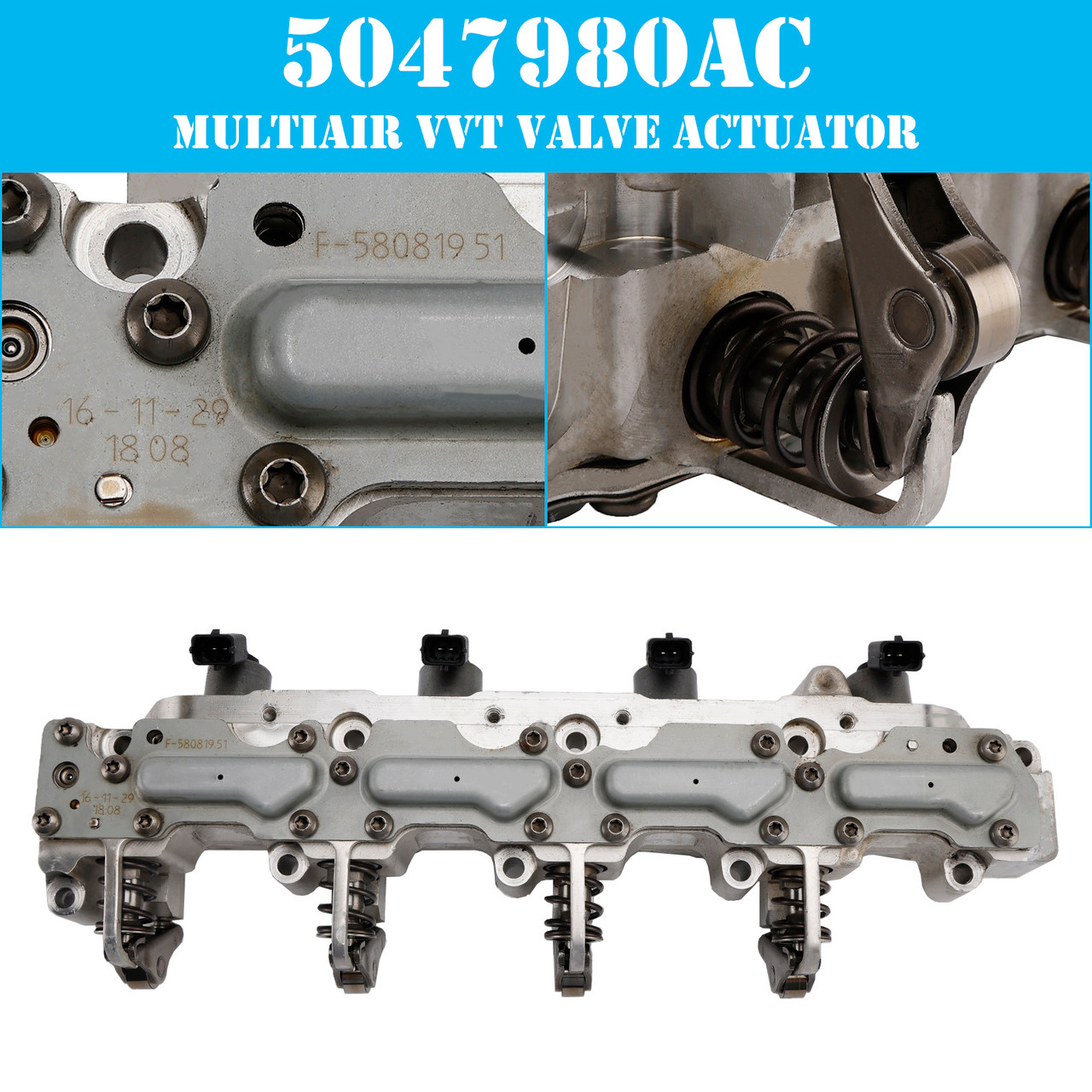 2015-2022 Ram ProMaster City Multiair VVT Valve Actuator 5047980AC Generic