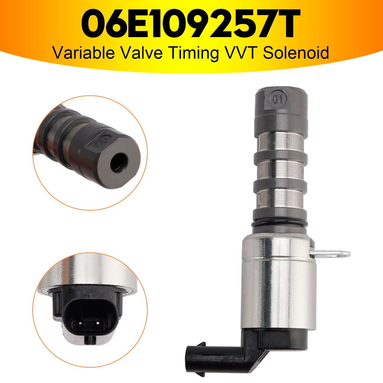 2013-2022 S4 S5 S6 S7 SQ5 TT Variable Valve Timing VVT Solenoid 06E109257T Generic