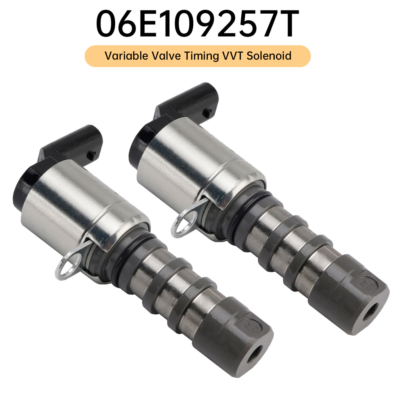 2012-2020 Audi A6 A7 A8 Q5 Q7 RS3 RS7 2PCS Variable Valve Timing VVT Solenoid 06E109257T Generic
