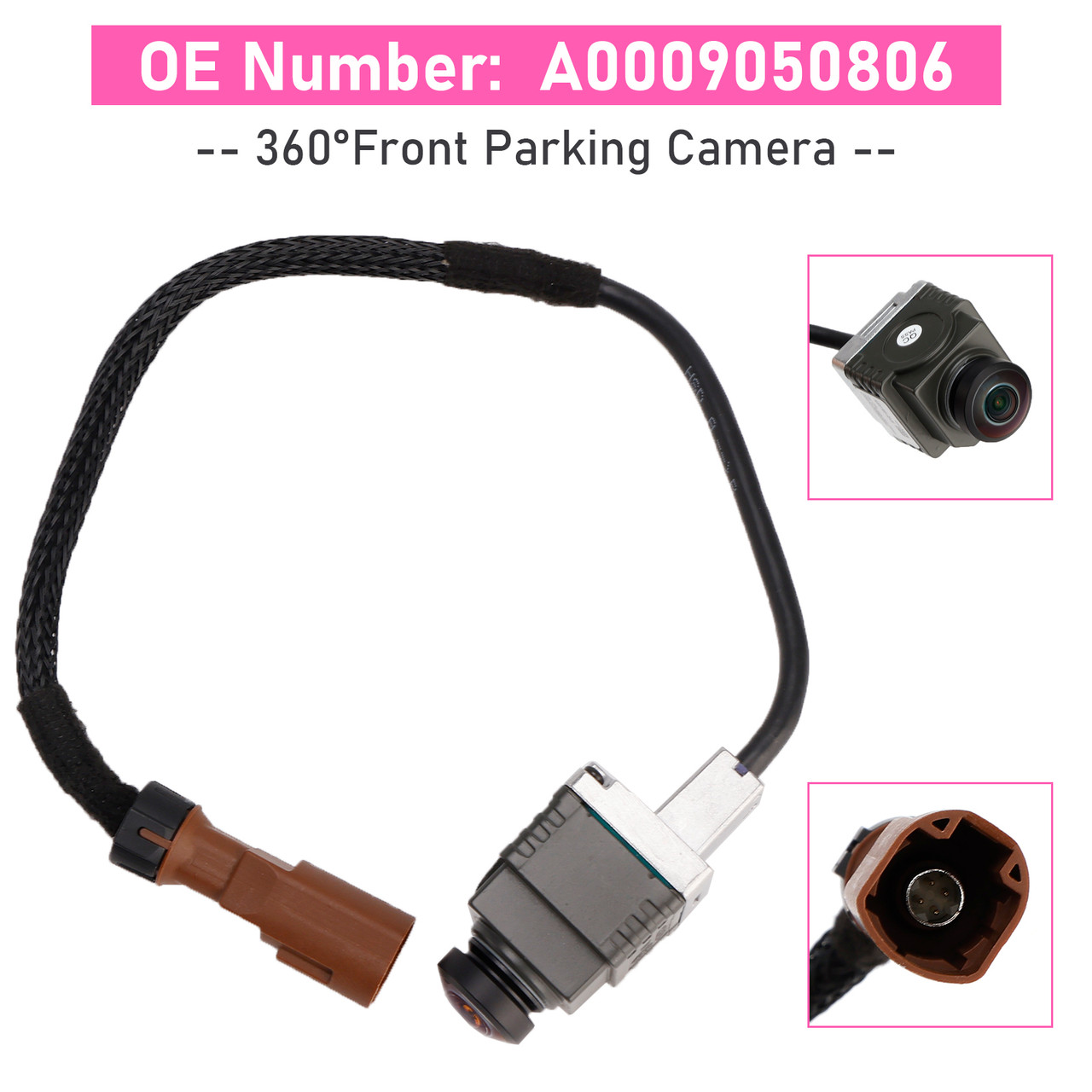 Mercedes-Benz W205 W218 W292 W448 W253 360°Front Camera A0009050806 Generic