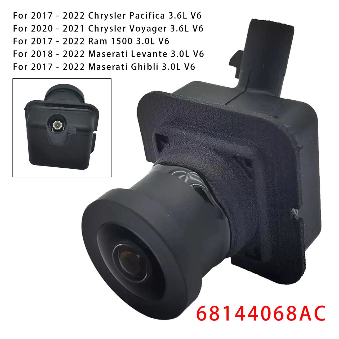 2017-2022 Ram 1500 Surround View Camera 68144068AC 68144068AD Generic