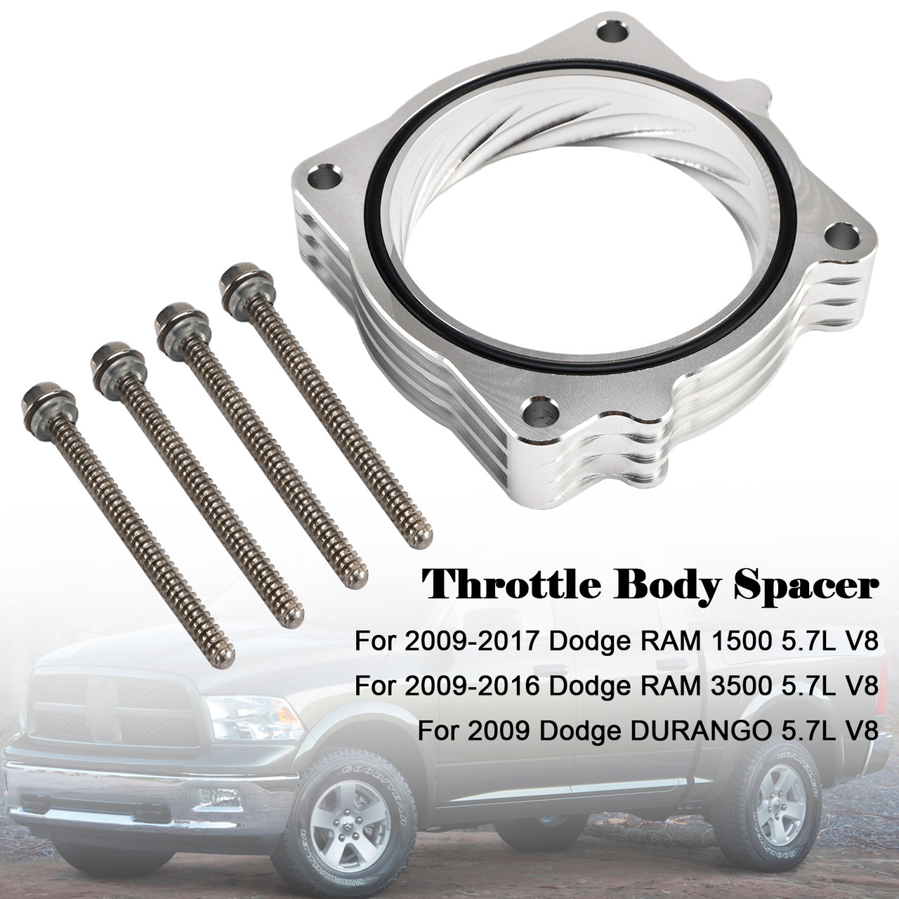 2009-2016 Dodge RAM 3500 5.7L V8 Throttle Body Spacer Generic