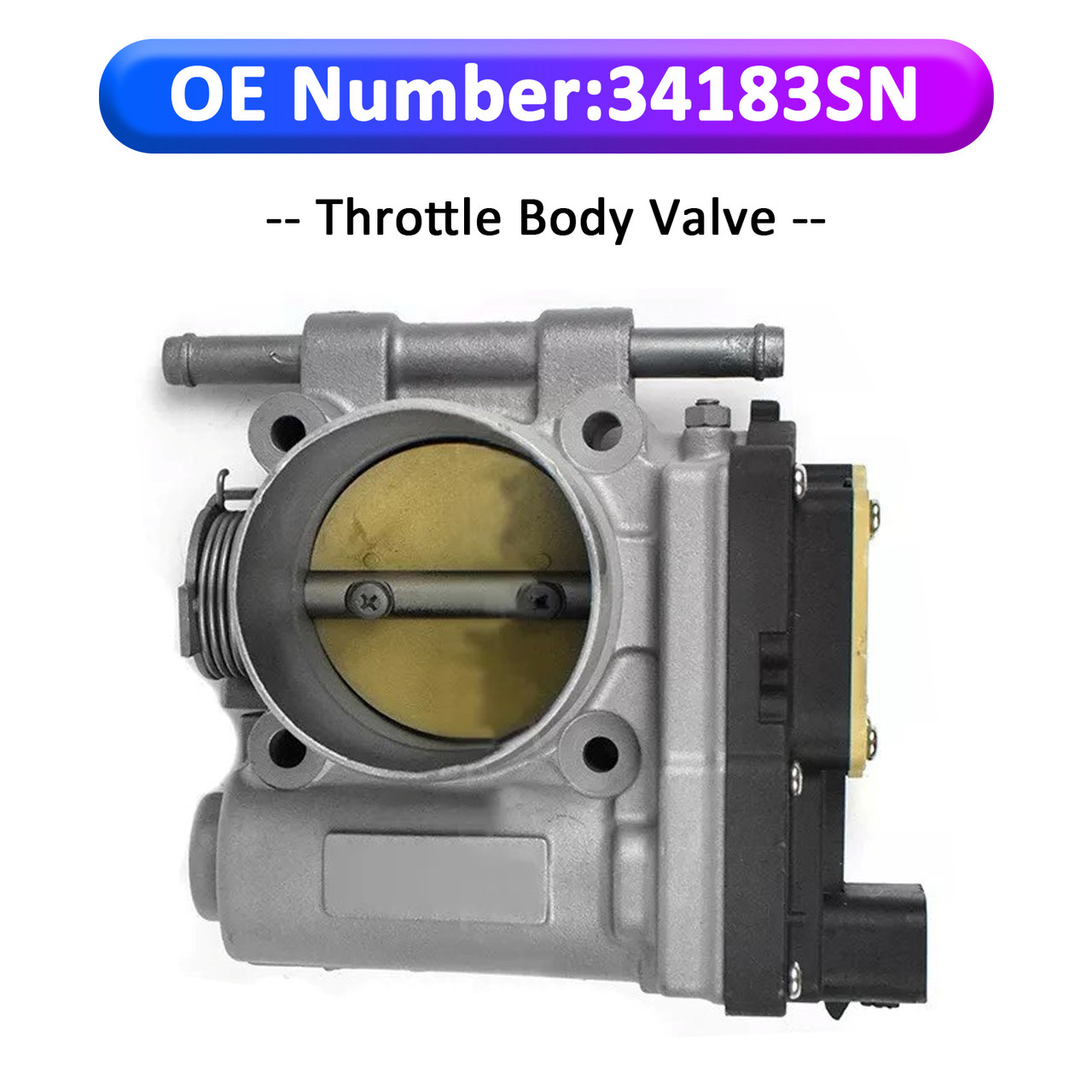 2000-2004 Isuzu Rodeo 3.2L Throttle Body Valve 34183SN Generic