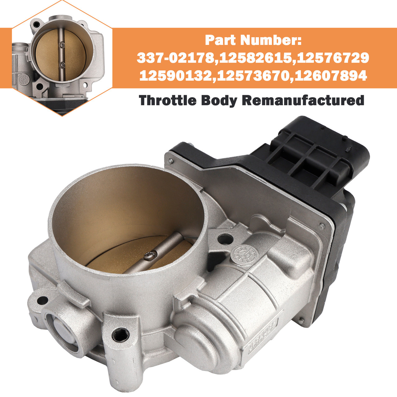 2005-2009 Buick LaCrosse Pontiac Grand Prix 3.8L Throttle Body 12576729 Generic