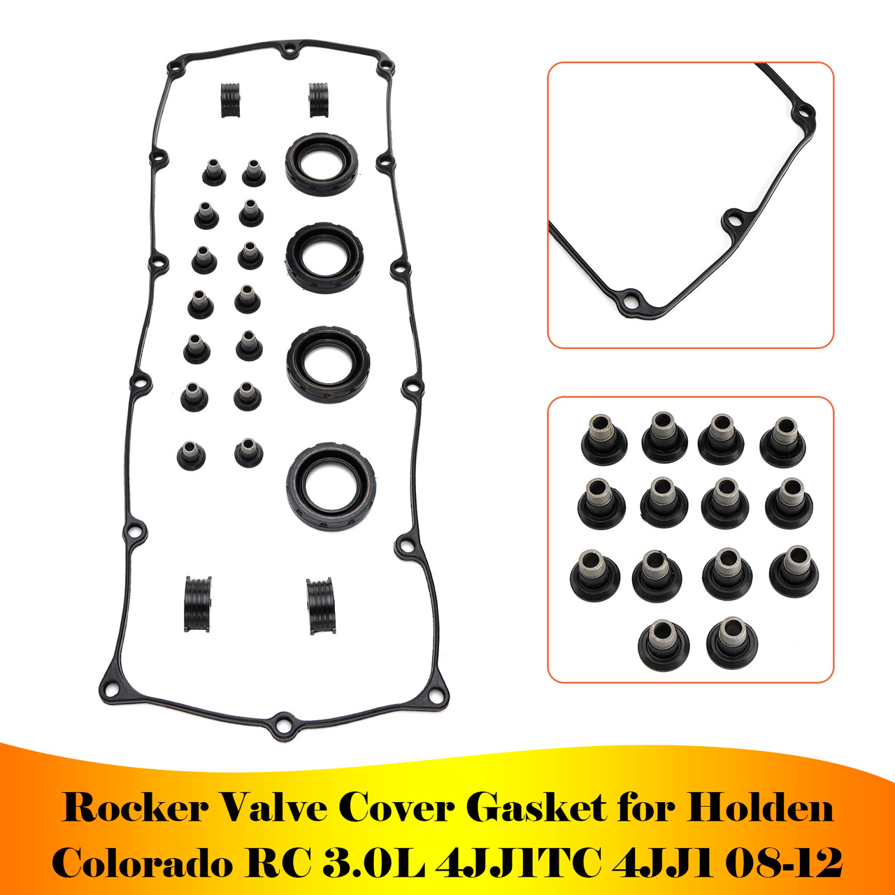 2008-2012 Holden Colorado RC 3.0L 4JJ1TC 4JJ1 Rocker Valve Cover Gasket Generic