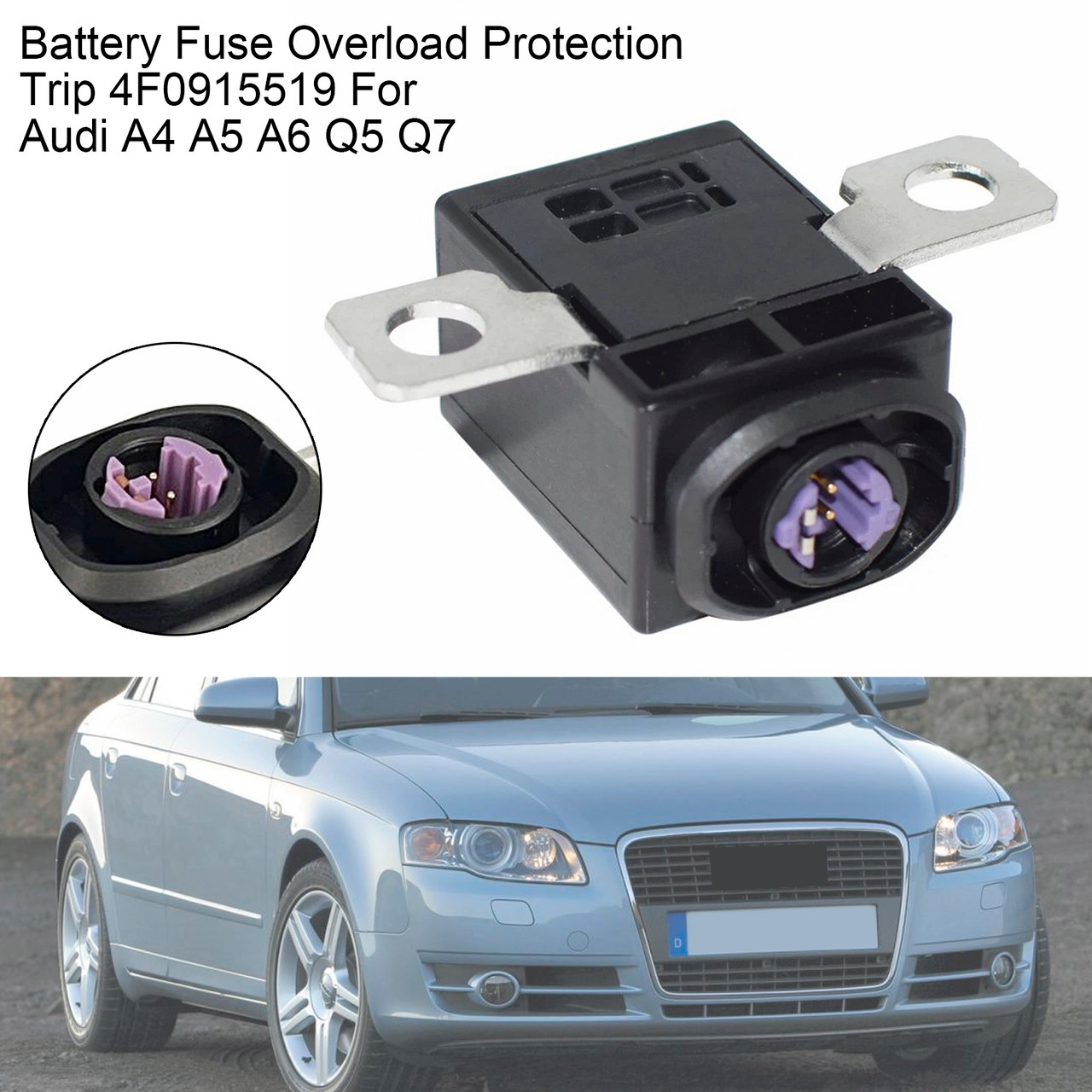 2007-2013 AUDI Q5 Q7 Battery Fuse Overload Protection Trip 4F0915519 Generic