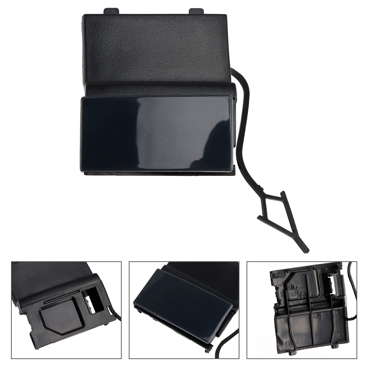 2014-2018 VW Touarge Car Front Right Bumper Tow Hook Eye Cover Cap 7P6807186A Generic