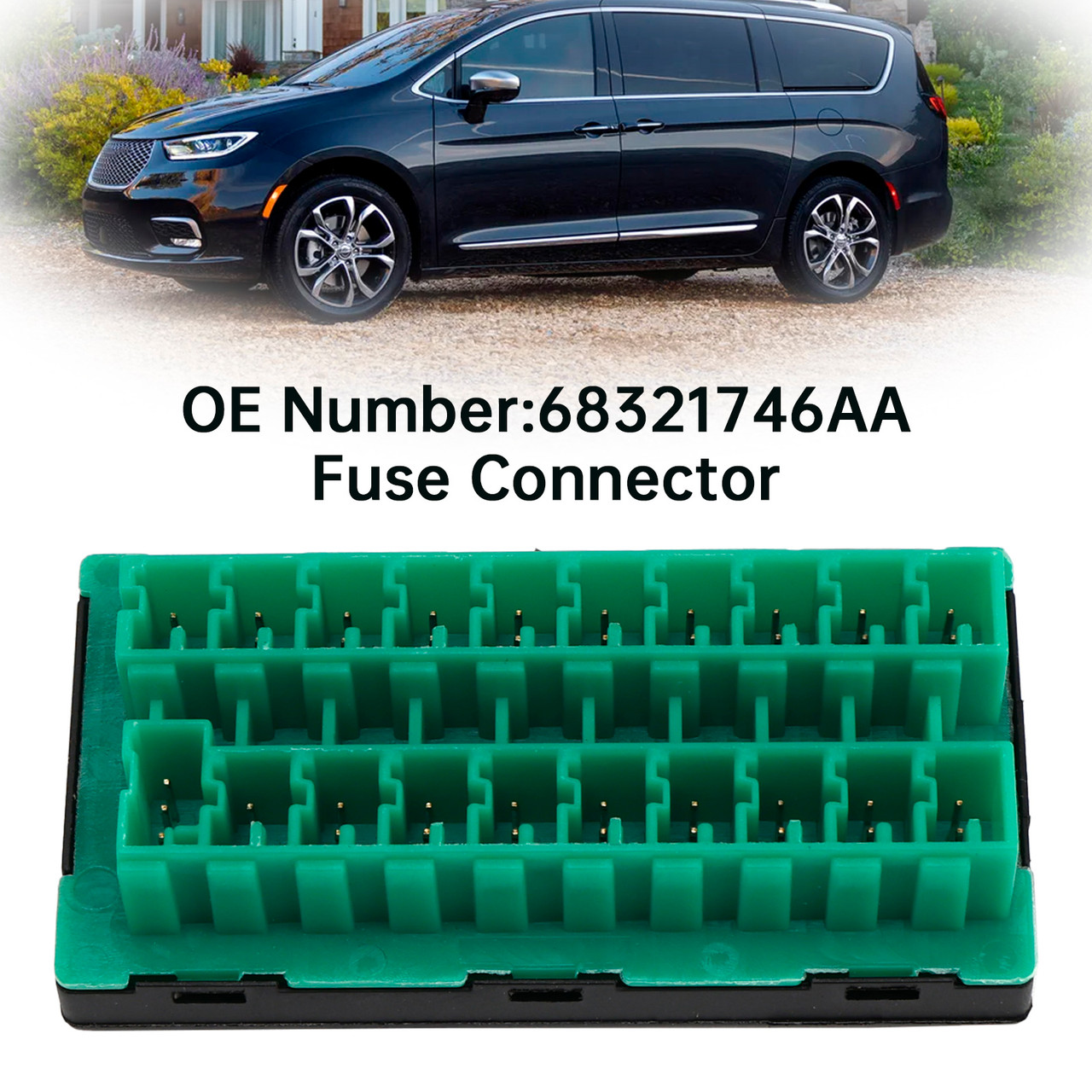 2017-2025 Chrysler Pacifica Fuse Connector 68321746AA Generic