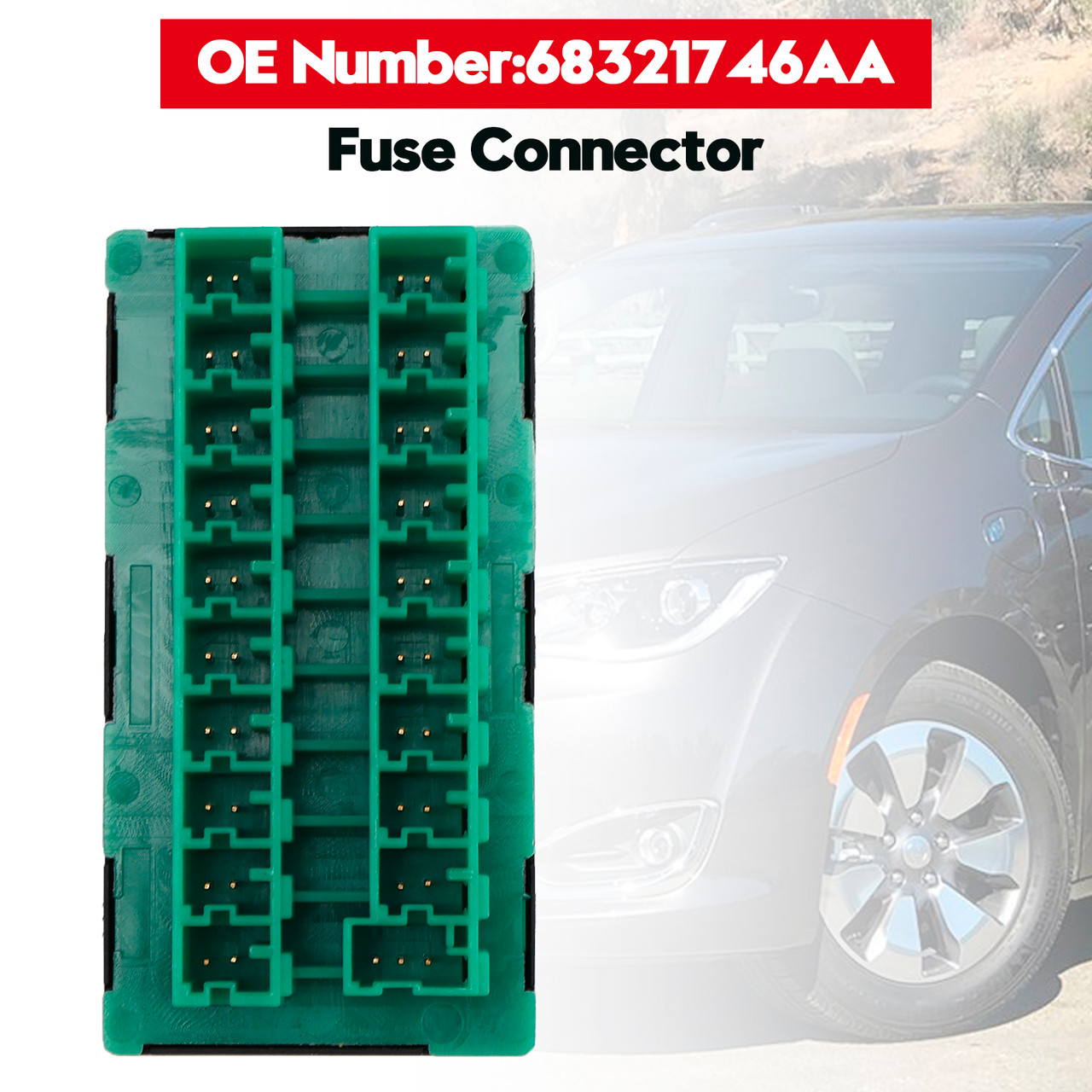 2020-2022 Chrysler Voyager Fuse Connector 68321746AA Generic