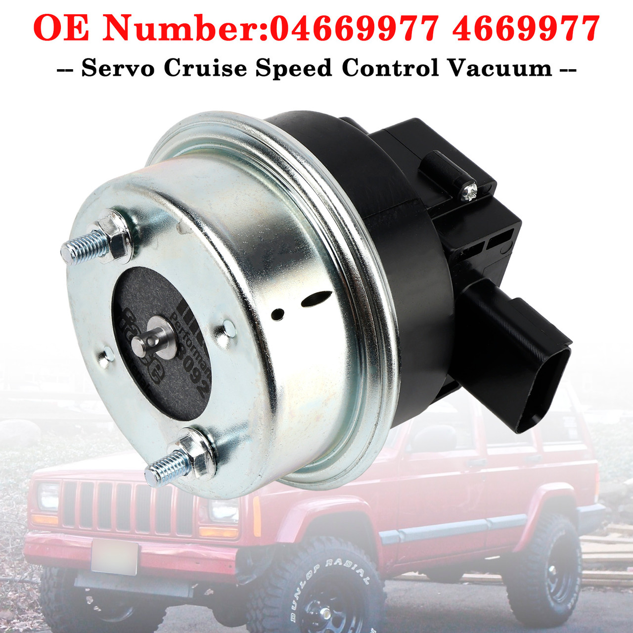 1997-2007 Jeep Cherokee Grand Cherokee Servo Cruise Speed Control Vacuum 4669977 Generic
