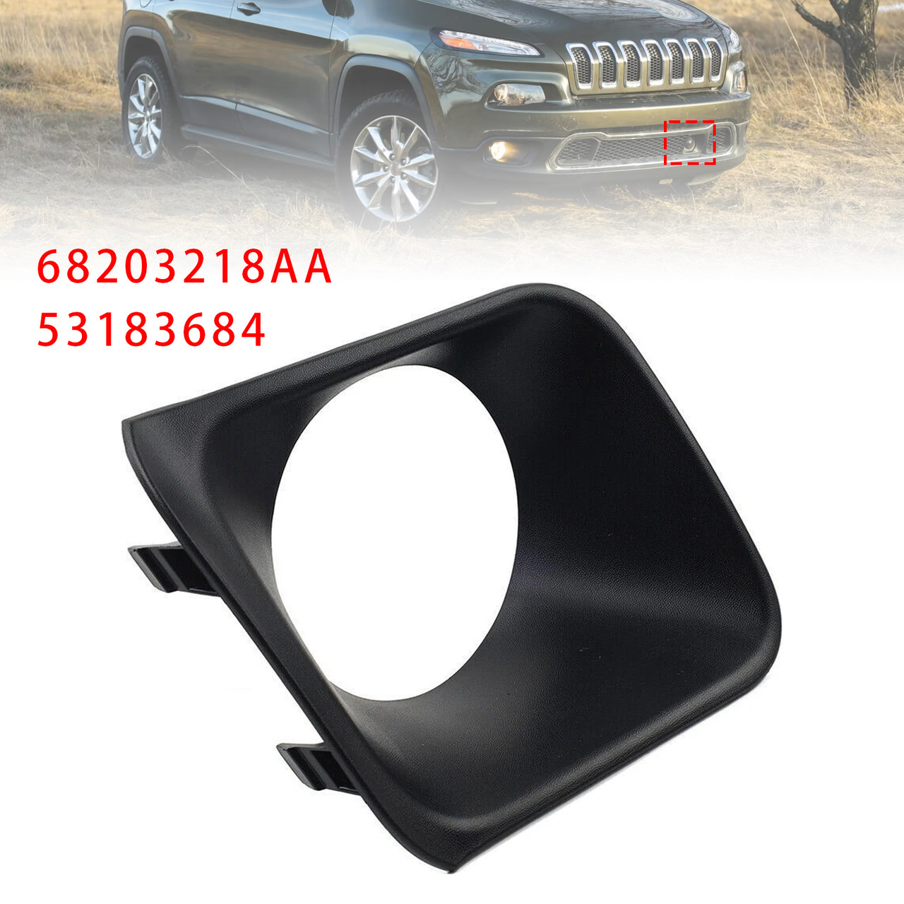 2014-2019 Jeep Cherokee Adaptive Cruise Control Bezel Cover 68203218AA 53183684 Generic