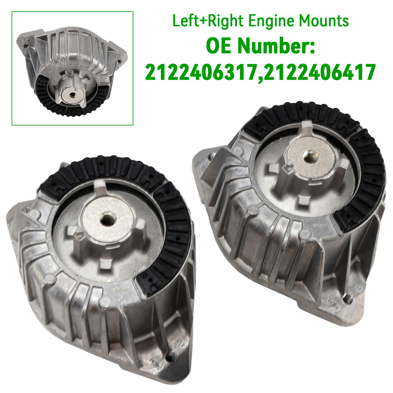 2009-2016 Mercedes-Benz E-Class A207 C207 S212 W212 Engine Mounts 2122406317 Generic