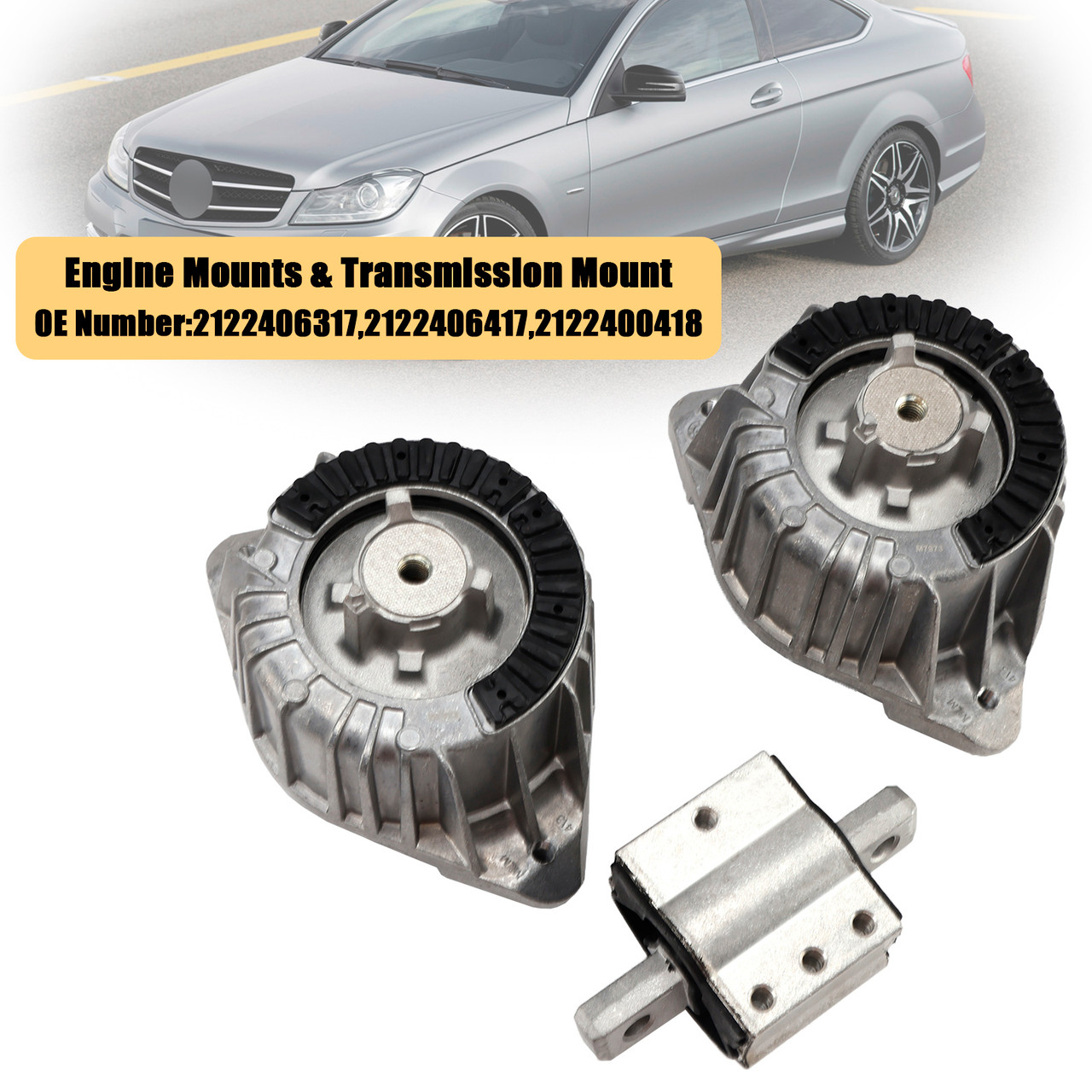 2011-2017 Mercedes-Benz CLS C218 X218 Engine Mounts & Transmission Mount 2122406317 Generic