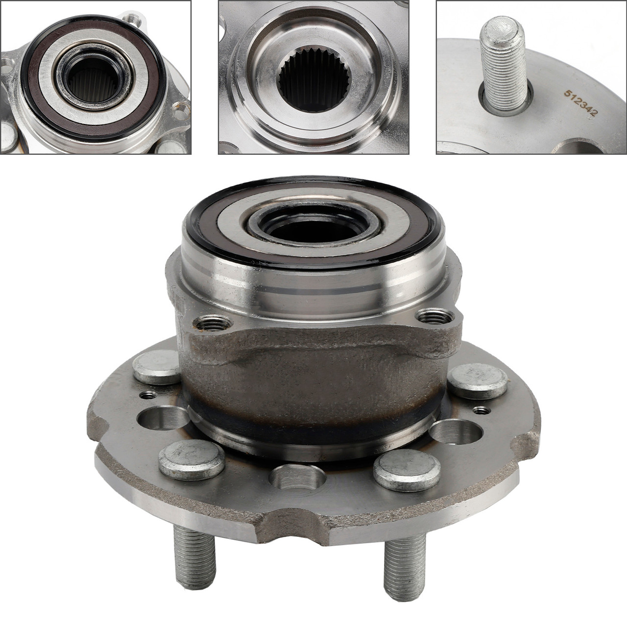 2010-2013 ACURA ZDX All Models Rear Wheel Hub Bearing H24080BTA Generic