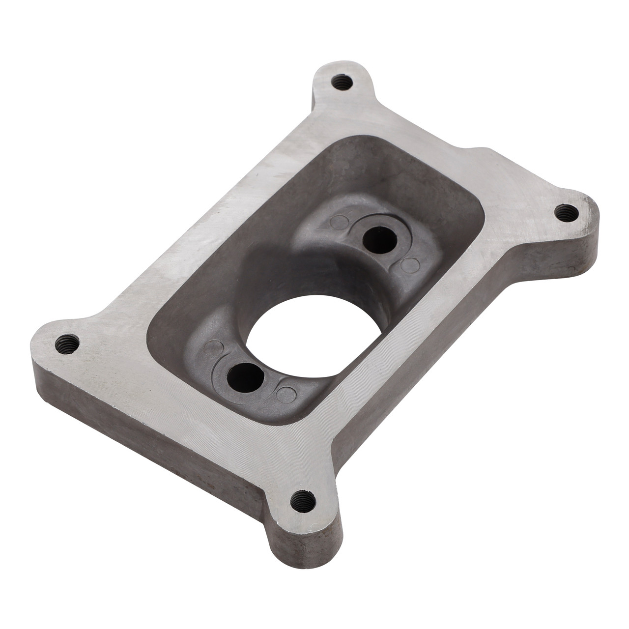 2044 One Natural Aluminum Performance Carburetor Adapter 2044