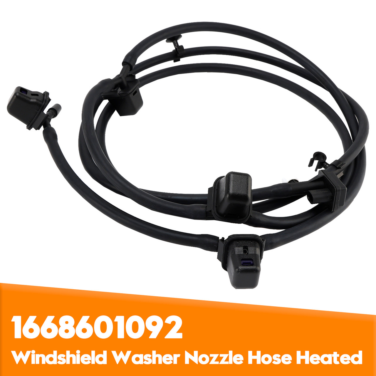 Mercedes GLE GLS C292 M-Class Windshield Washer Nozzle Hose Heated 1668601092 Generic