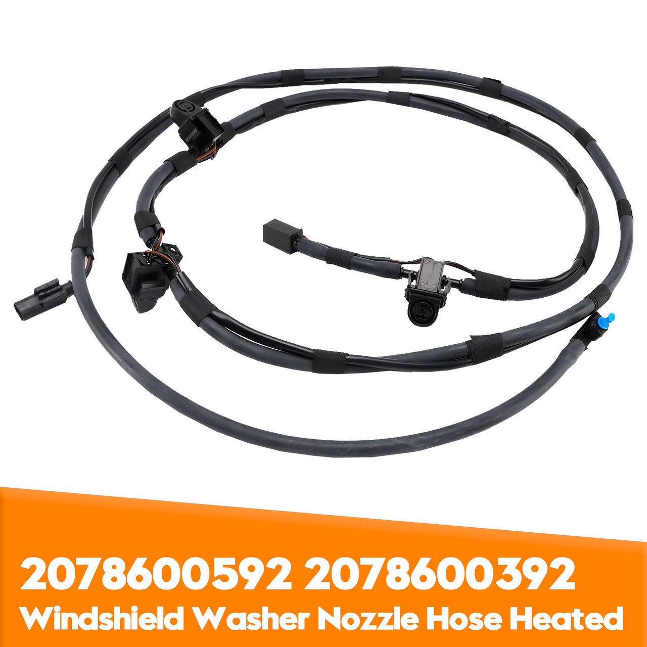 Mercedes-Benz E-Class Windshield Washer Nozzle Hose Heated 2078600592 Generic