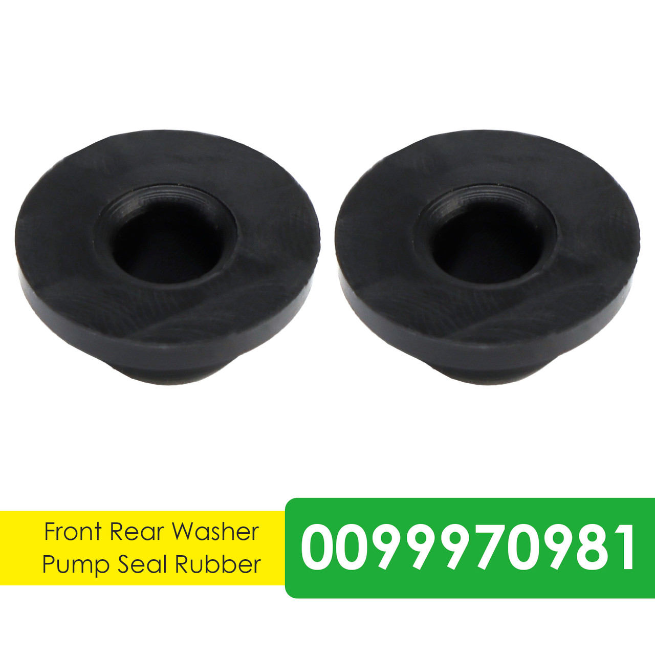 Mercedes-Benz M-CLASS (W163) ML 2PCS Front Rear Washer Pump Seal Rubber A1239973681 0099970981 Generic