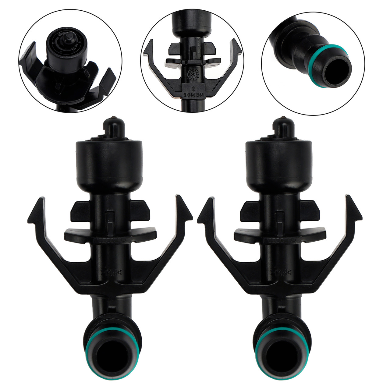 2005-2013 BMW E90 E92 E93 M3 1 Pair Front Headlight Spray Washer Nozzle 61678044541 Generic