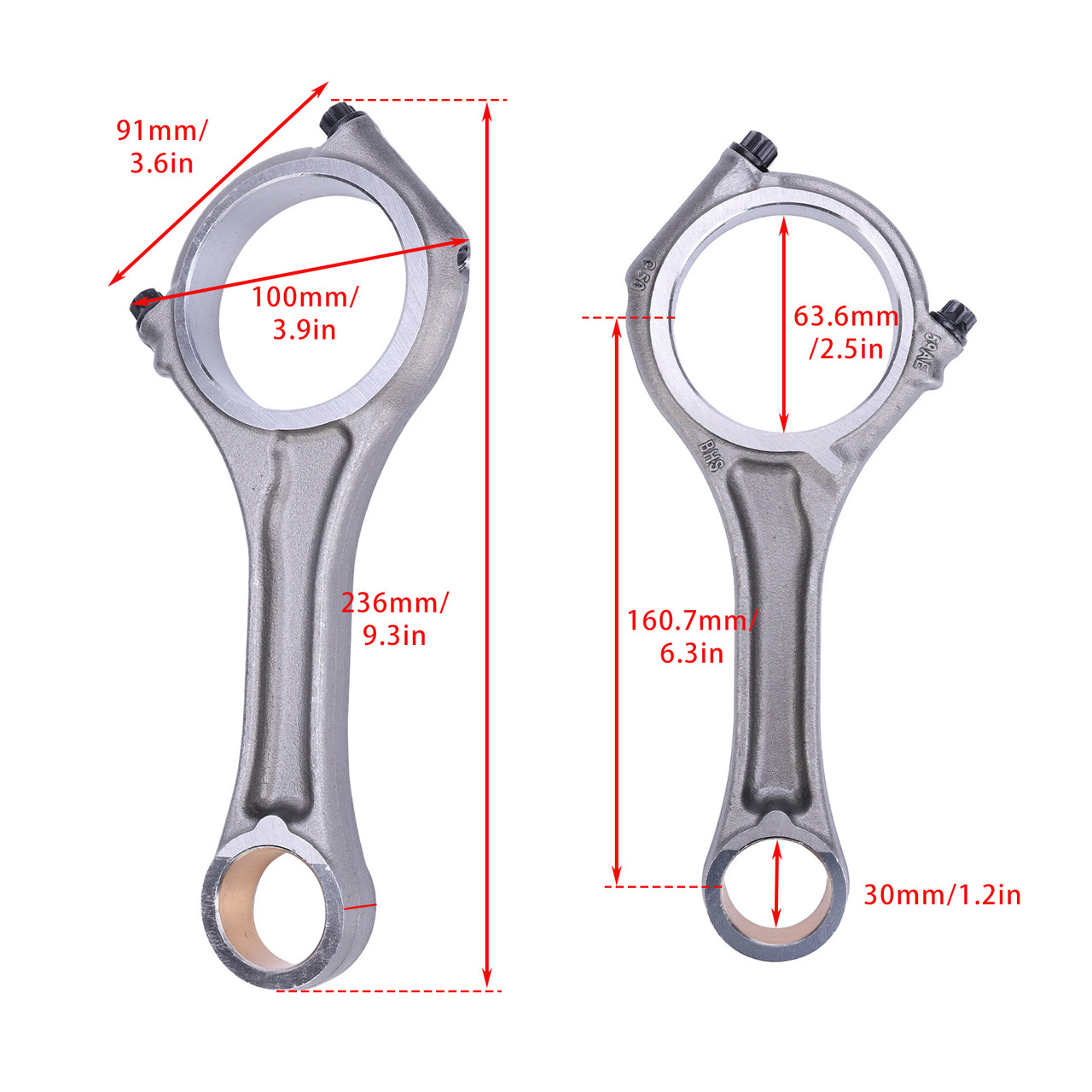 2007-2019 Audi Q5 Q7 Connecting Rod 059198401N 059198401H Generic