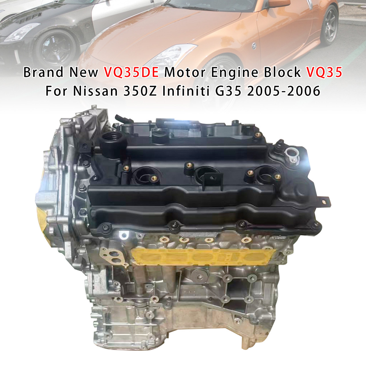 2005-2006 Nissan 350Z Infiniti G35 VQ35DE Motor Engine Block VQ35 Generic