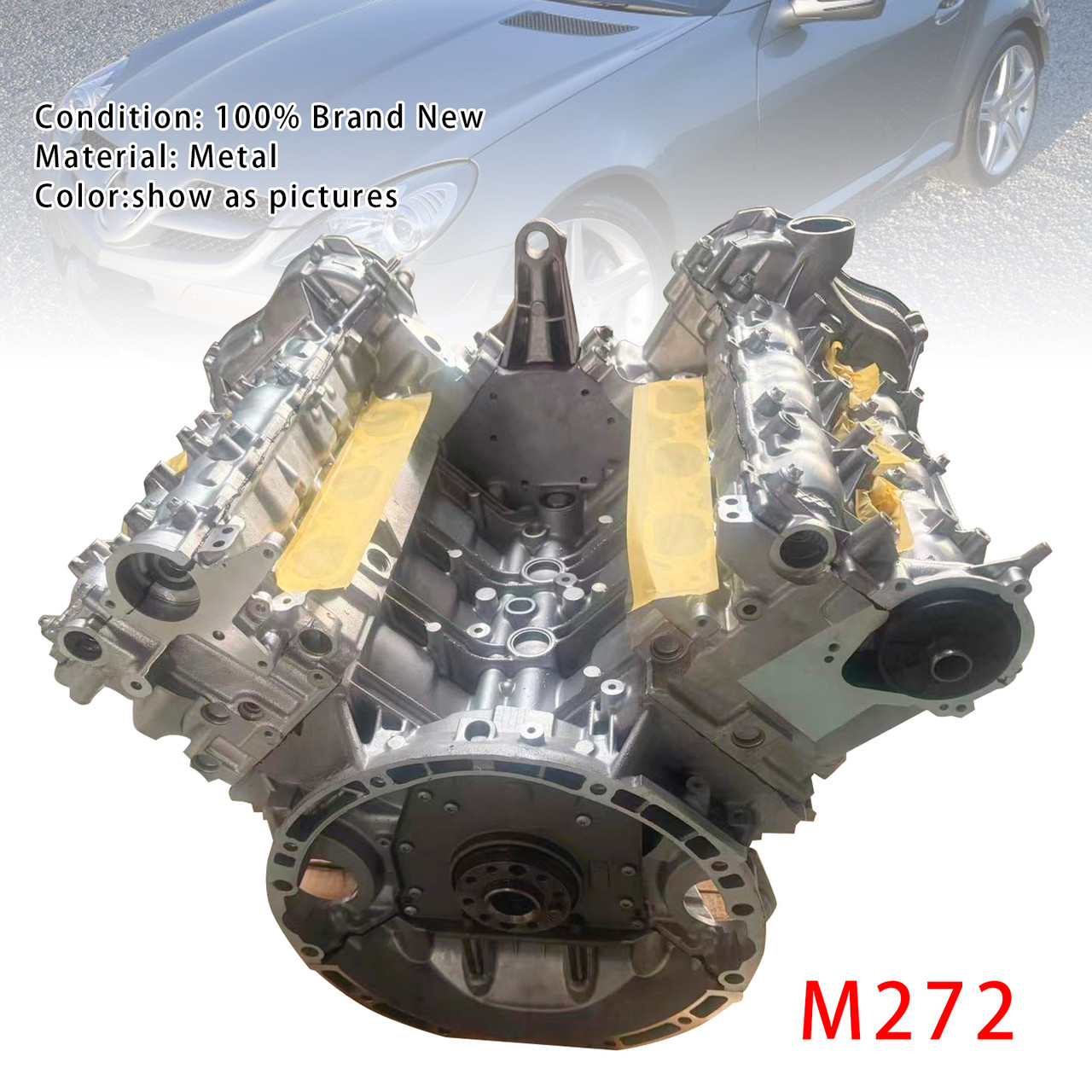 2006-2011 Mercedes R171 SLK300 C300 RWD 3.0L M272 Engine Motor Assembly Generic
