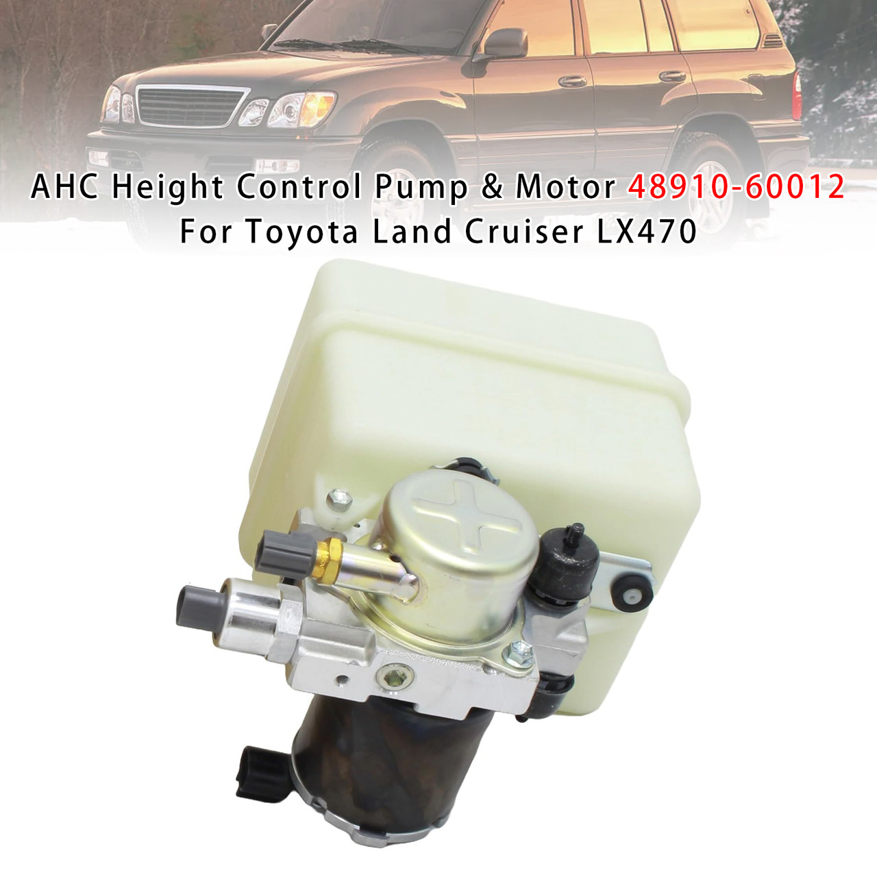 1998-2007 Lexus LX470 AHC Height Control Pump & Motor 48910-60012 Generic