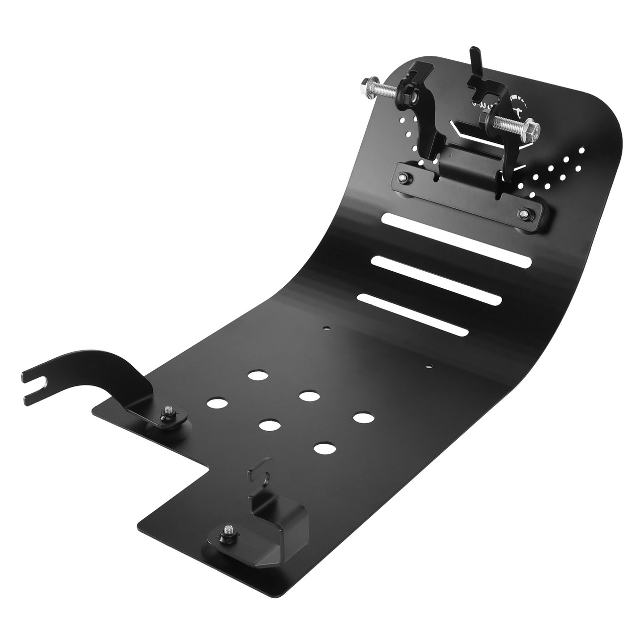 2023-2025 Shotgun 650 Super Meteor 650 Black Aluminum Sump Guard Skid Bash Plate Fit Generic
