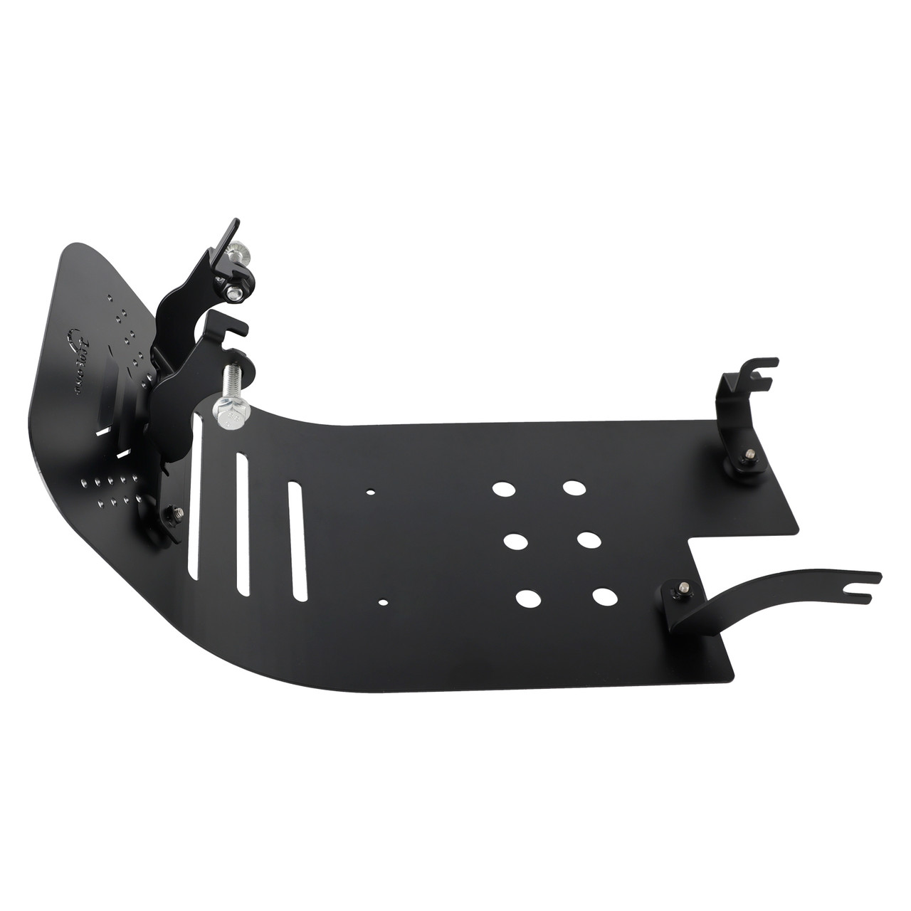 2023-2025 Shotgun 650 Super Meteor 650 Black Aluminum Sump Guard Skid Bash Plate Fit Generic