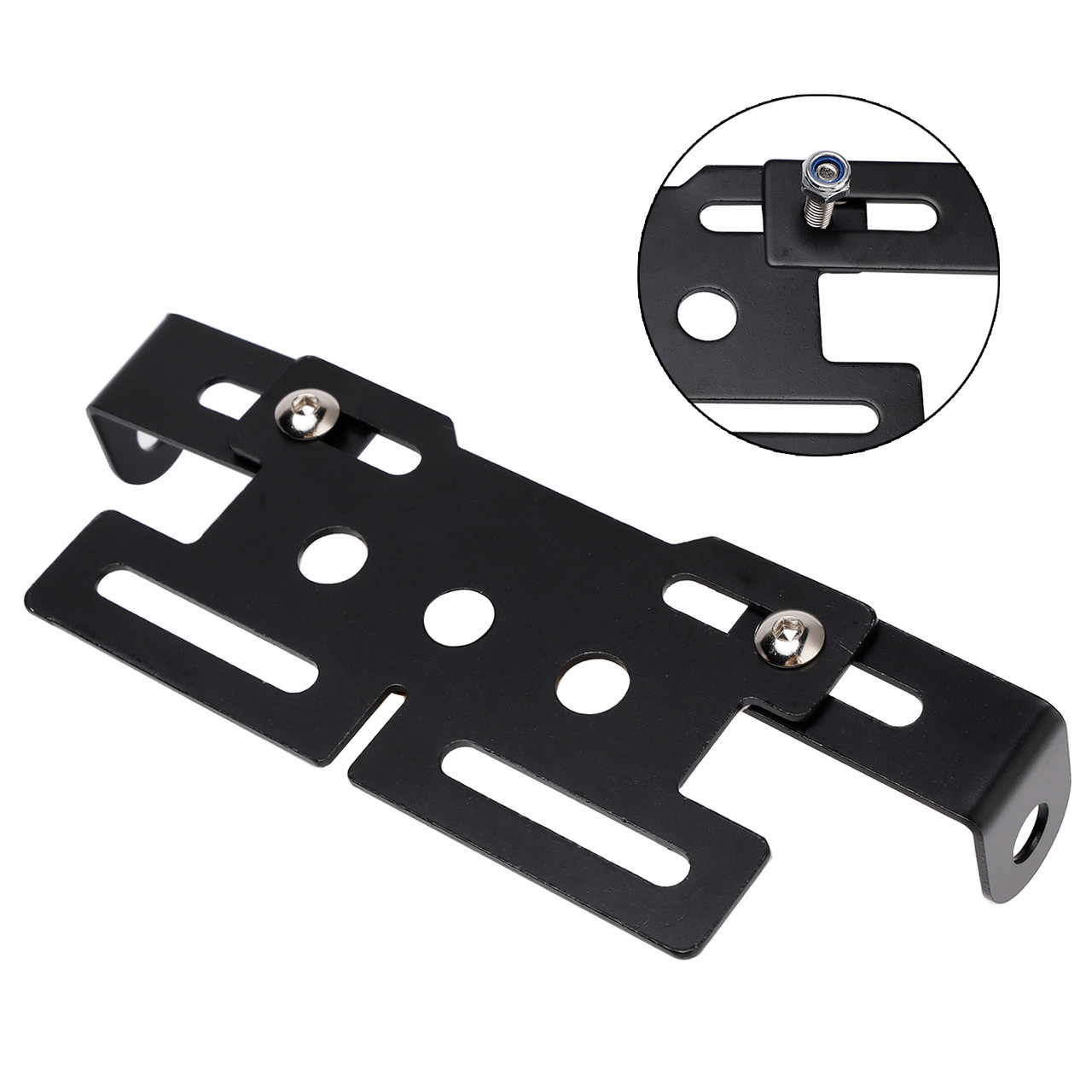 Motorcycle Taillight Mount Support License Plate Holder Light Bracket